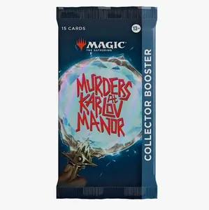 Magic The Gathering Murders at Karlov Manor Collector Booster Pack  - Collectible Card Game - Age 13+ - Official Trading Card Game