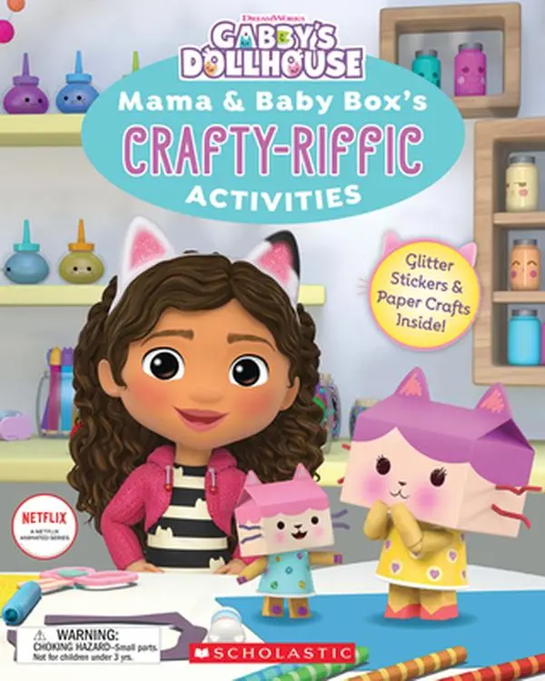 Mama & Baby Box's Crafty-Riffic Activities (Gabby's Dollhouse) -- Jesse Tyler - Paperback