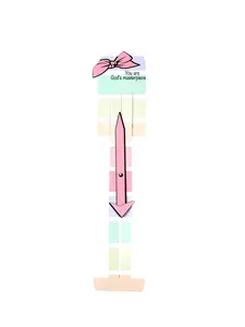 Pink Bow Bookmark
