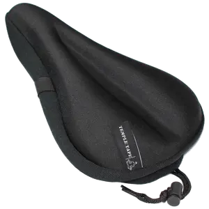 Elite Gel Bike Seat Cushion - Extra Soft Bicycle Saddle Cover for Spin Bikes and Outdoor Biking