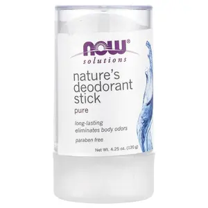 NOW Foods Solutions, Nature's Deodorant Stick, 4.25 oz (120 g)