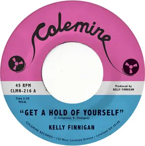 Kelly Finnigan - Get a Hold of Yourself / It Hurst Me So Much  [7-INCH SINGLE VINYL RECORD] Colored Vinyl, Gray