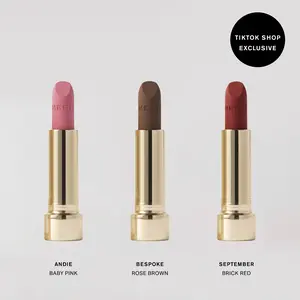 Lip Blush Set - Sheer Matte Blurred Lipstick Trio