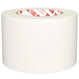 Masking Tape 3 inch x 55 Yards, 1 Roll, Wide White Painters Tape for Painting Walls & Large Surface Masking, Clean Removal, No , Easy , Multi-Surface