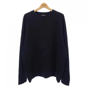 Pre-owned VERSACE Cotton Small Leather Goods Sweatshirt