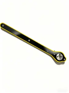 360° Swivel Car Jack Ratchet Wrench Long Handle Labor-Saving Tool for Scissor Jack Lift Speed on SUV Van Truck Vehicle Emergency Kit
