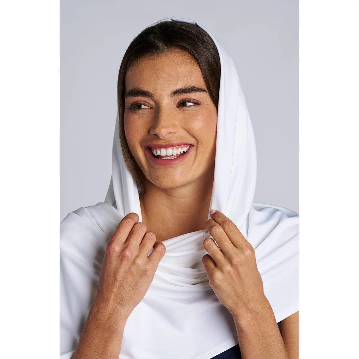 Bhakti | Women's Shawl | White Bhakti | Women's Shawl | White