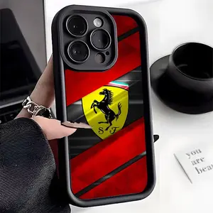 Luxury Ferrari Sports Car   Phone Case for iPhone 17 Pro Max 15 Pro 16 14 Plus 12 13 Mini 11 Pro Shockproof soft cover