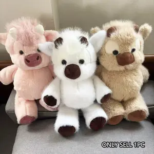 Running Highland cow Plush Toy for Kids, Perfect Birthday Gift, Stress Relief, Valentine's Day, Mother's Day, Graduation, Wedding, Unisex