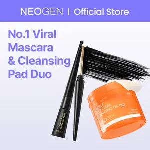 [NEOGEN Official] Extra Volumecurl metal maxicara | Carrot Deep Clear Remover Oil Pad | Mascara | Cleansing Pad Duo