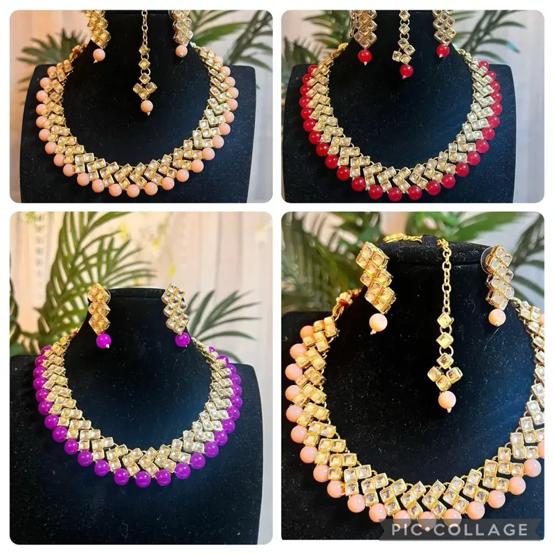 Beautiful necklace set for women Female Engagement