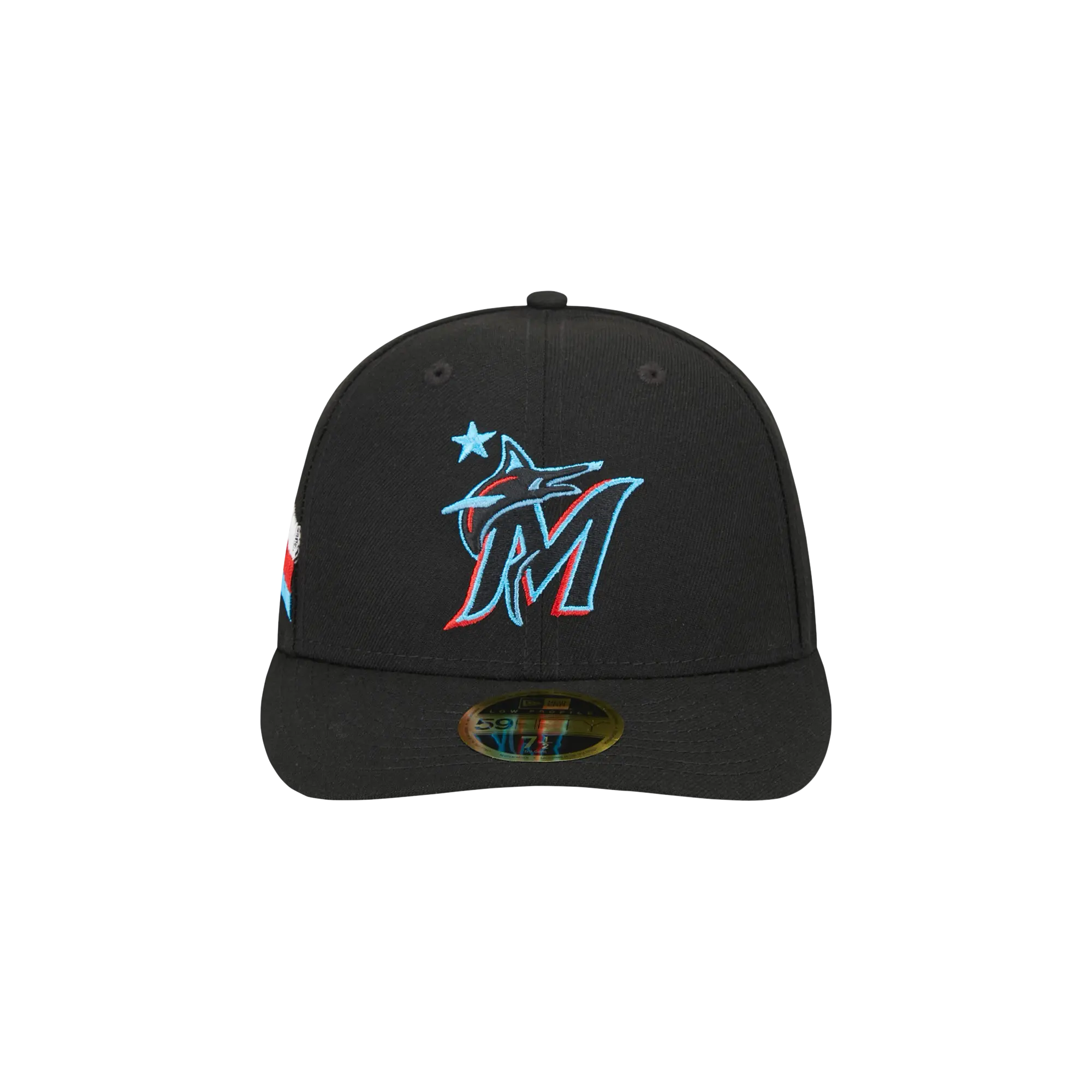 59FIFTY Miami Marlins 2023 All Star Game Workout Fitted Hat "Black / Grey - Under Brim" NE920