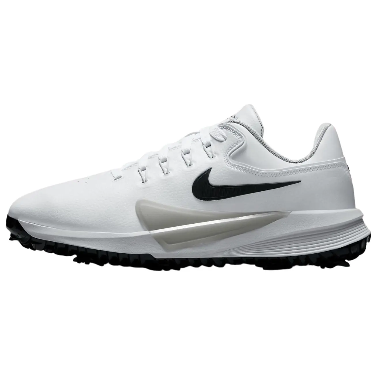 Victory Pro 4 Golf Sneakers, White Black Colorway, Breathable Mesh Sports Footwear for Golf Enthusiasts, Lightweight, All Weather, Narrow Fit, True Size, Course Play, Responsive Design, All Season, Golf Course