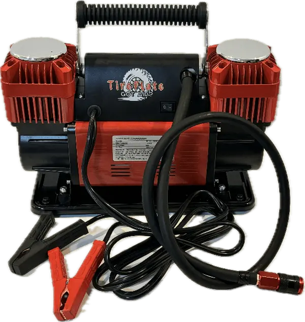 300LPM 12V Twin Cylinder Heavy Duty Offroad, Overland Air Compressor