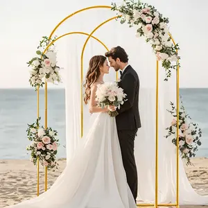 Metal Balloon Arch Stand, Anniversary Background Frame, Round Balloon Ring, Balloon Garland, Flower Design for Weddings, Birthdays, Graduations, Christmas Decorations