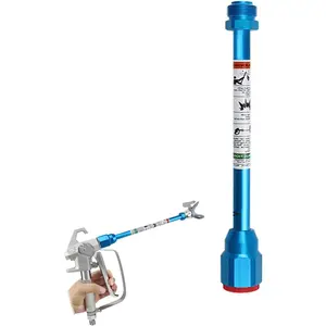 Airless  Sprayer Spray  Tip Extension Pole Rod 1 count Airless Sprayer  Spray Painting Wand 10inch