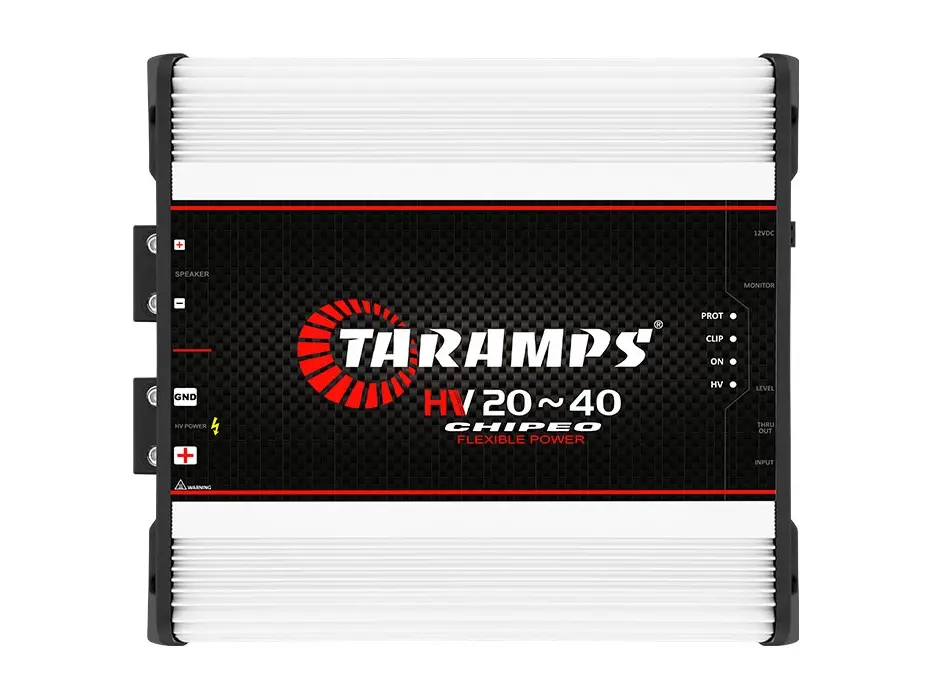 Taramps HV 20~40 CHIPEO High Voltage Monoblock Output Stage - 20,000 to 40,000 Watts RMS - 1 Channel - Competition Amp - New