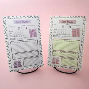 Book Review Notepad | Cute book lover gift| bookish Stationary