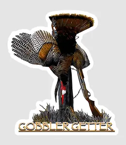 Gobbler Getter Sticker | Wild Turkey Hunting Vinyl Decal