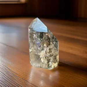 Large Dark Smoky Quartz Point Home Decor Statue - Crystal Structure, Healing Properties, Spiritual Growth Support, Energy Cleanser, Connection Boost for Display Protection