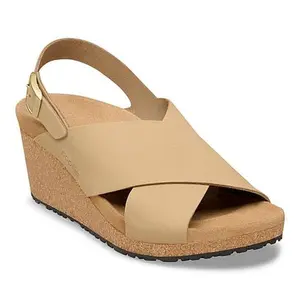 Birkenstock Papillio Samira Nubuck Leather Platform Sandal