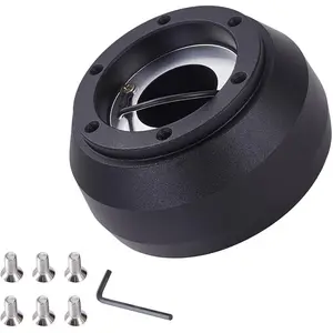 125H Aluminum 6-Hole Steering Wheel Short Hub Adapter Fits For Toyota Camry Tacoma Corolla FJ Cruiser Tundra Matrix Lexus IS GS Scion FR-S XA XB XD Tc Subaru BR-Z