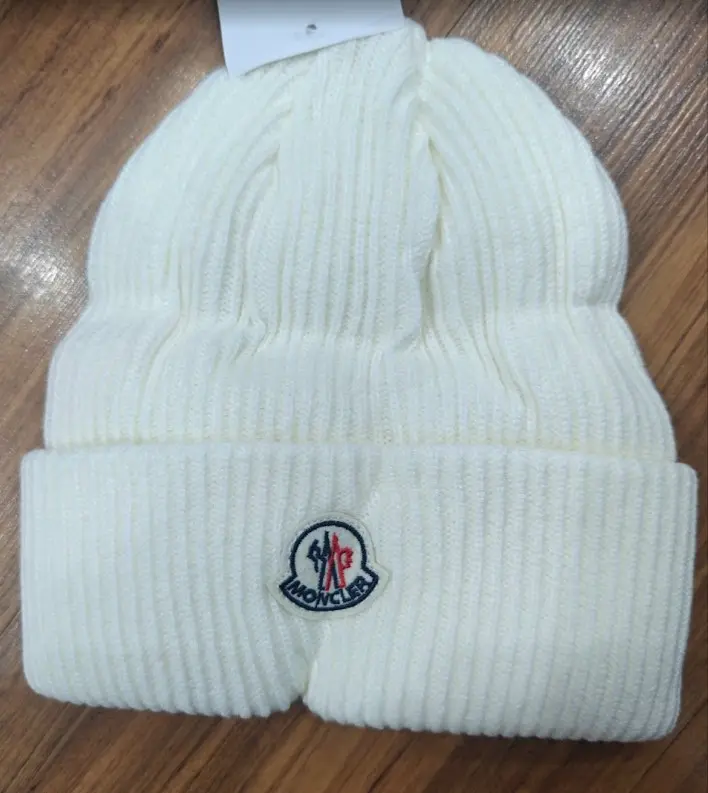 Moncler Winter Beanie Hat – Soft Wool Ribbed Knit Cap, Premium Streetwear Accessory for Men and Women #StreetwearAccessory #WinterOutfit #BeanieSeason#ColdWeatherStyle