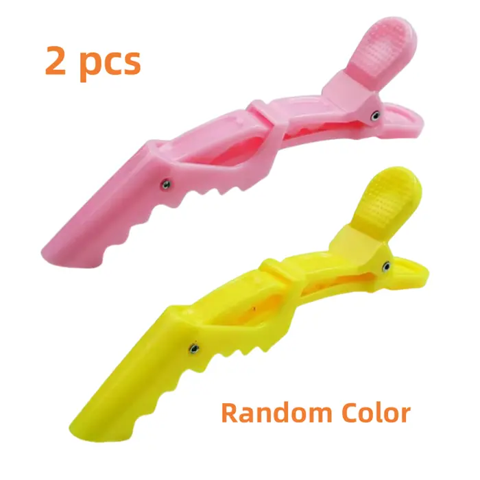 2 Pcs Alligator Clip Cute Colorful Hair Clip for Human Hair Wig