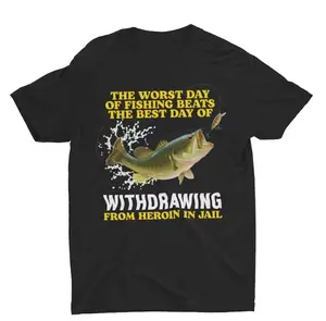 Worst Day Of Fishing tee, Funny Fishing Shirt,  Oddly Specific Sarcastic Shirt