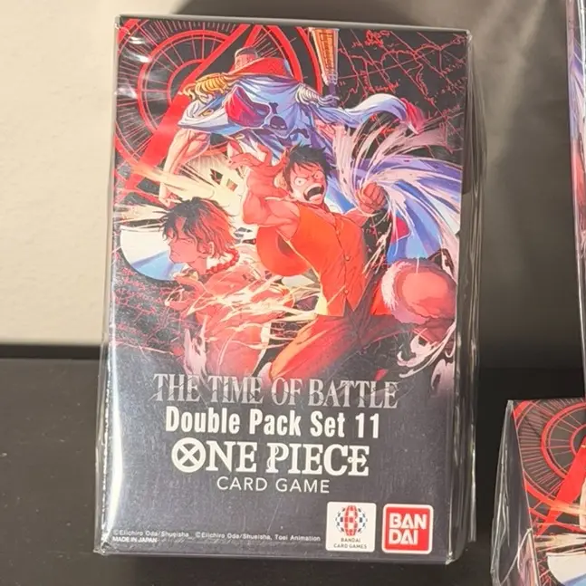 ONE PIECE Card Game OP16 The Time of Battle Double Pack, Featuring Exclusive Don Card