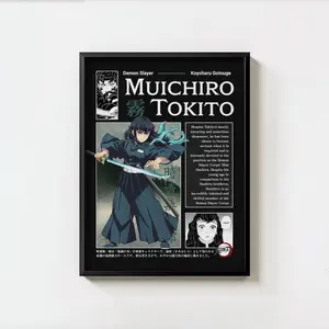 [Sale Off Up To 50%] [Unframe] Muichiro Tokito Poster Demon Slayer Decor Hashira Poster