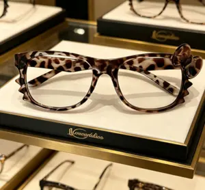 Women's Butterfly Blue Light Blocking Glasses Fashion TR90 Optical Frames Anti Eye Strain for Computer Gaming Work Daily Use