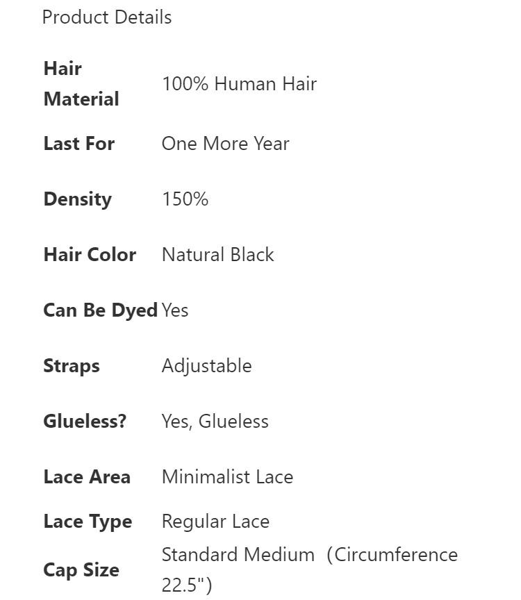 Luvme TikTok Shop | Mature Lady Short Loose Wave Minimalist Lace Wig With Bangs 100% Human Hair