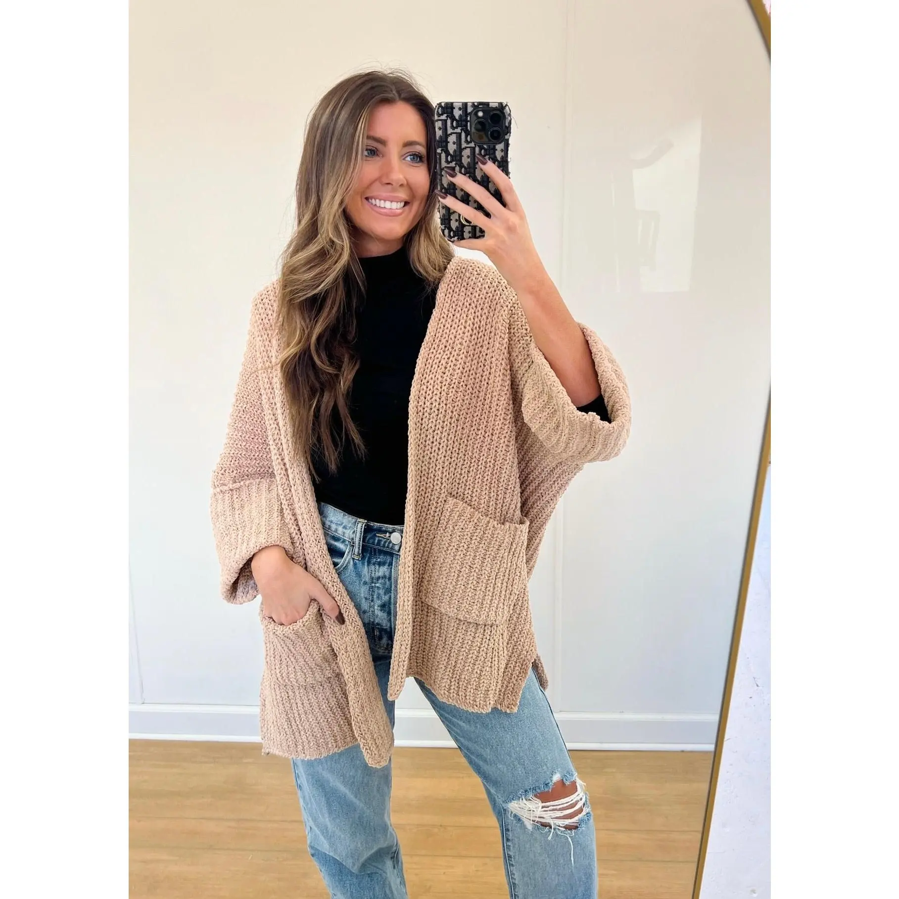 Miller Cardigan - Tan