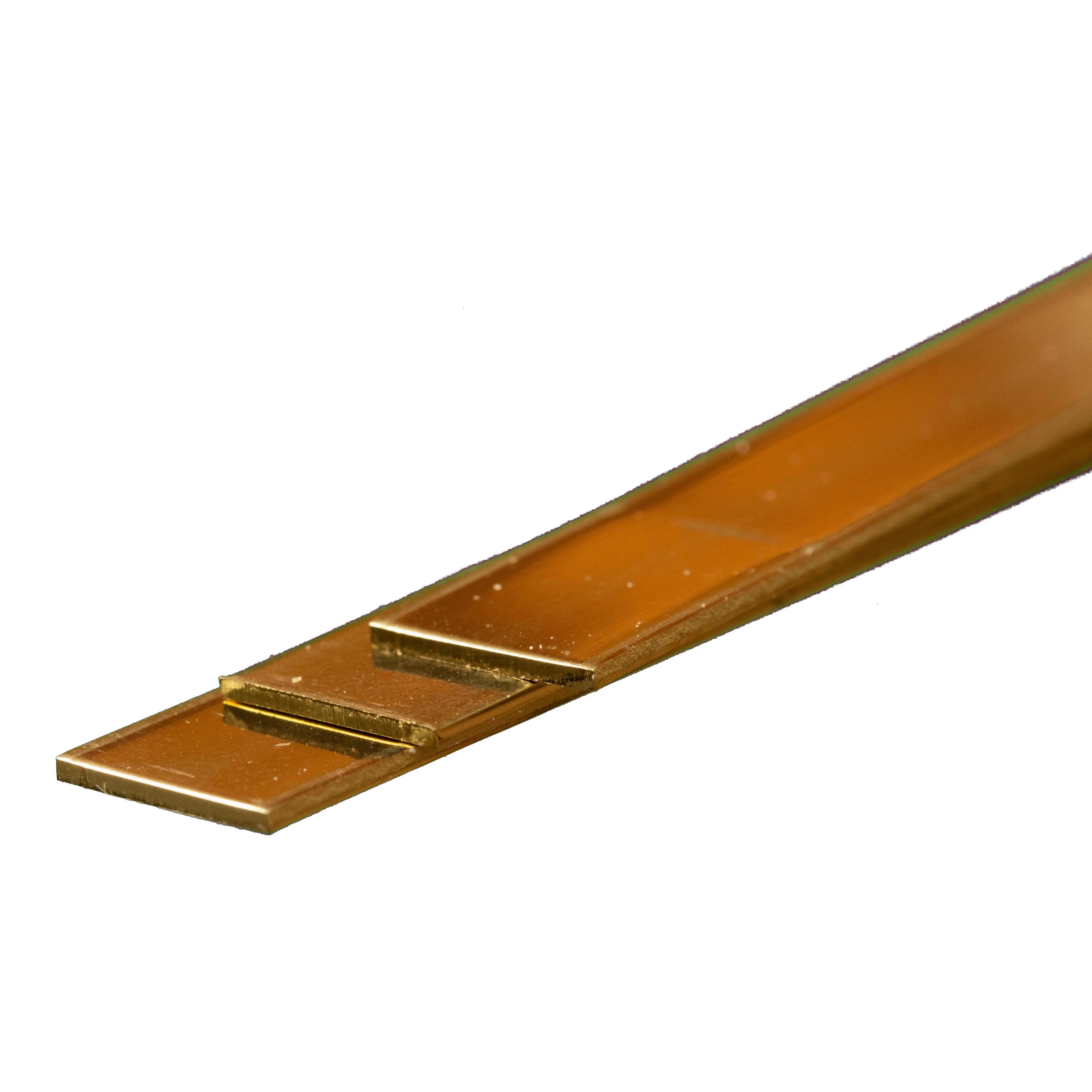 Brass Strip: 0.5mm Thick x 12mm Wide x 300mm Long (3 Pieces)