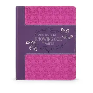 365 Days to Knowing God for Girls Devotional Imitation Leather