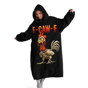 hoodie blanket，Wearable Blanket，Hooded Blanket Wearable Christmas Pattern Soft Comfortable Hooded Blanket with Sleeves, Unisex Sleep Cover, Casual Gift, Holiday Gifts，Christmas Gift,Valentine's Day gift, Cozy Hooded Blanket