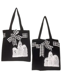 Halloween canvas boo bags