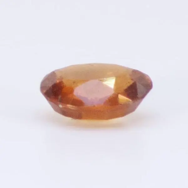 2ct Orange Citrine VVS Oval Shape (8.8x7.3x3.9 mm) Unheated gemstone from Sri Lanka