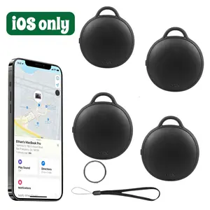 2/4Pcs Mini Bluetooth Smart Tracker Tags(iOS only) - Trackers Device for Car,Works with Apple Find My,Best Hidden Tracking Devices,Anti-lost for Key Wallet Luggage Passport Pet