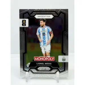 2026 Panini Prizm Monopoly FIFA World Cup #1 Lionel Leo Messi Argentina