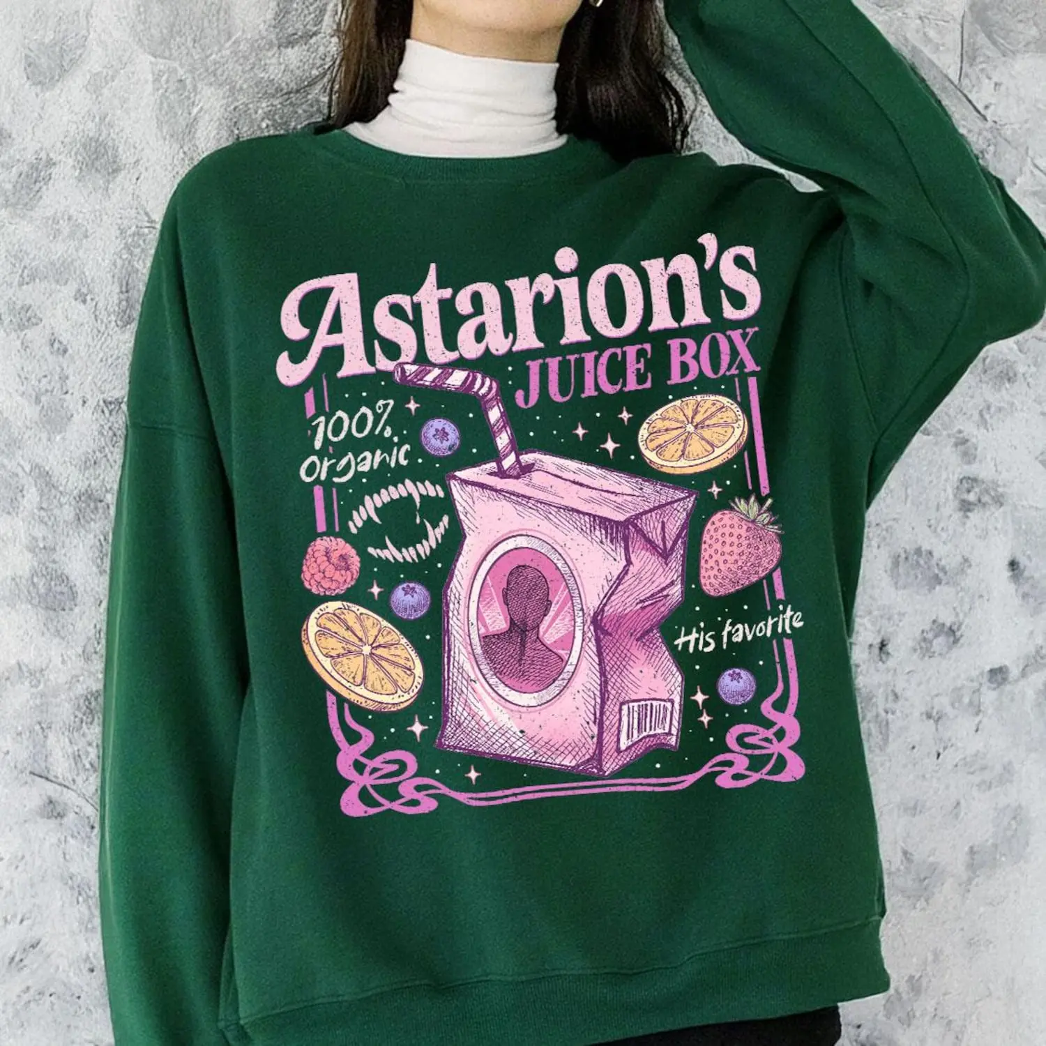 Astarion’s Juice Box BG3 Shirt, Funny Astarion Game Fan Crewneck, Baldur’s Gate Inspired Tee, Dark Humor Tee Gift
