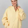 Comfrt | Pastel Zip Hoodie - Mega | Soft Pastel Zip Up Sweatshirt