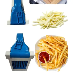 French fries, cutter Kitchen Plastic Stainless Sturdy Fry Utensils Steel