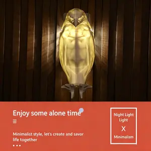 Creative Eagle Night Light, Cool Wall Decor Lamp Animal Shape Ambient Light for Indoor Party
