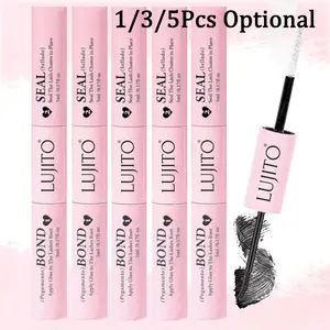 Waterproof Eyelash Glue & Sealer 10ML, 2-In-1 Adhesive for Perfect Makeup, Strong Hold for Women and Girls, Long-Lasting Lashes, Lashes Bond Seal