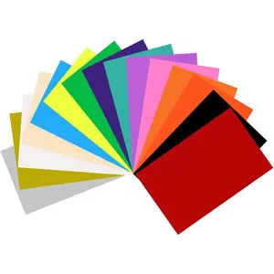 Removable Vinyl for Cricut Joy Xtra, Assorted Colors Vinyl Adhesive Bundle, 30 Sheets 9.5" x 12"  Vinyl