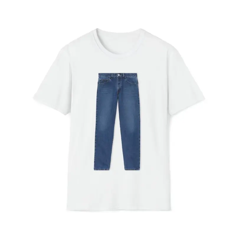 Funny Meme Jeans Joke Shirt