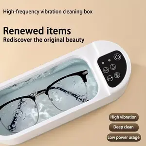 All-Round Cleaning Multi-Functional Portable USB Powered High-Frequency Vibration Cleaner, Ideal for Jewelry Glasses Watches Home Use