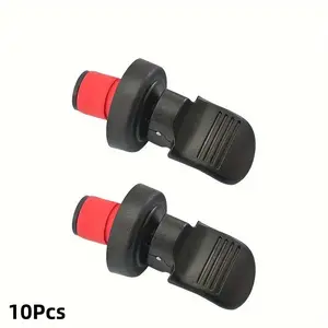 10Pcs Wine and Beer Bottle Stoppers - Durable Plastic, Suitable for Soda Cups and Kitchen Use, Suitable for Champagne, Champagne, Wine Bottle Stoppers